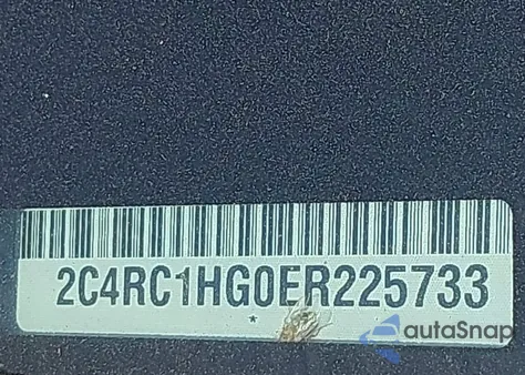 2014 Chrysler Town & Country S из США, поврежденный, VIN 2C4RC1HG0ER225733